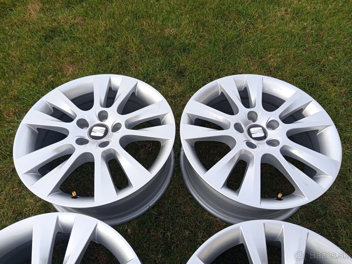 Alu Disky Seat R17 5x112 Et39 7J Škoda Audi Volkswagen - 3