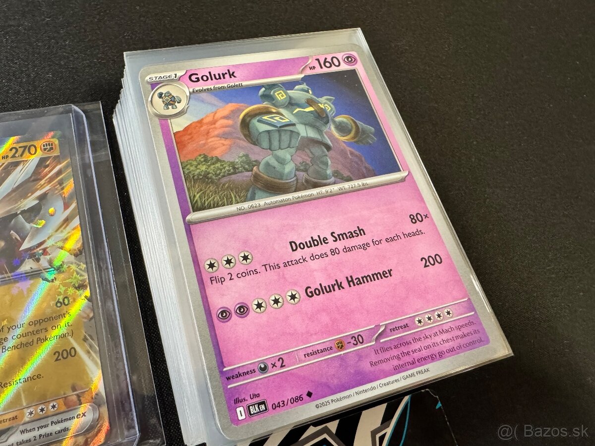 Pokemón MEGA balík (D): 100ks kariet v obaloch s EX + darček - 3