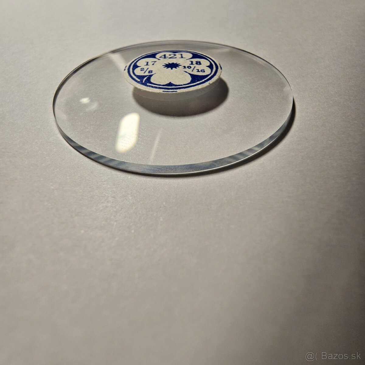 Sklíčka na vreckové hodinky - 3