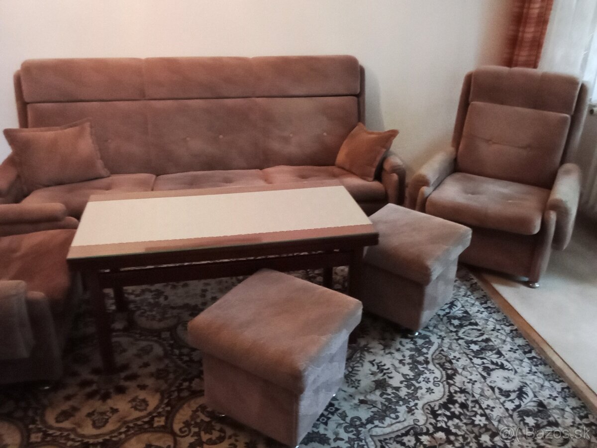 Komplet sedacia súprava - 3