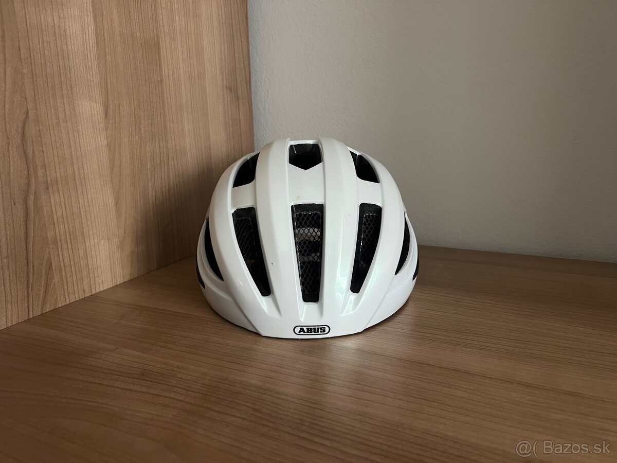 Cyklistická prilba ABUS Macator pearl white - 3