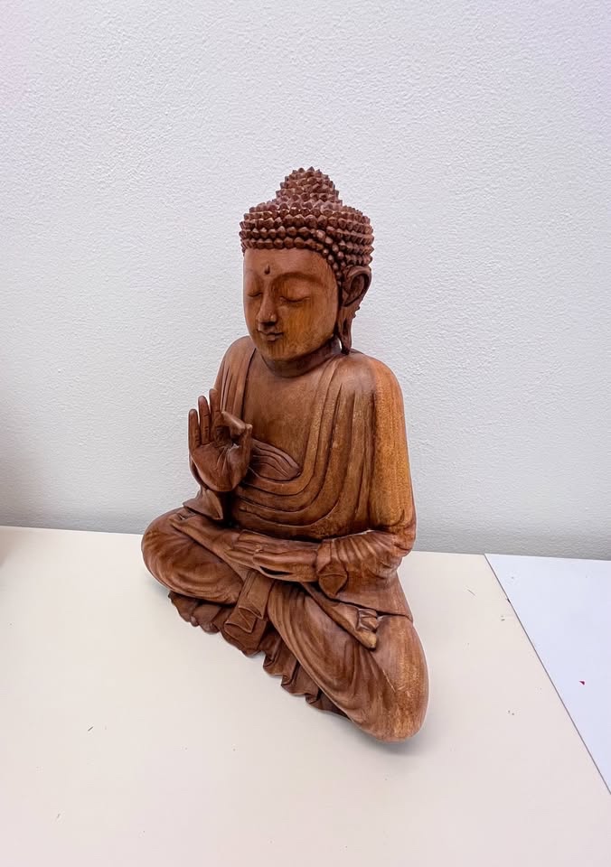 Drevený Budha 40cm - 3
