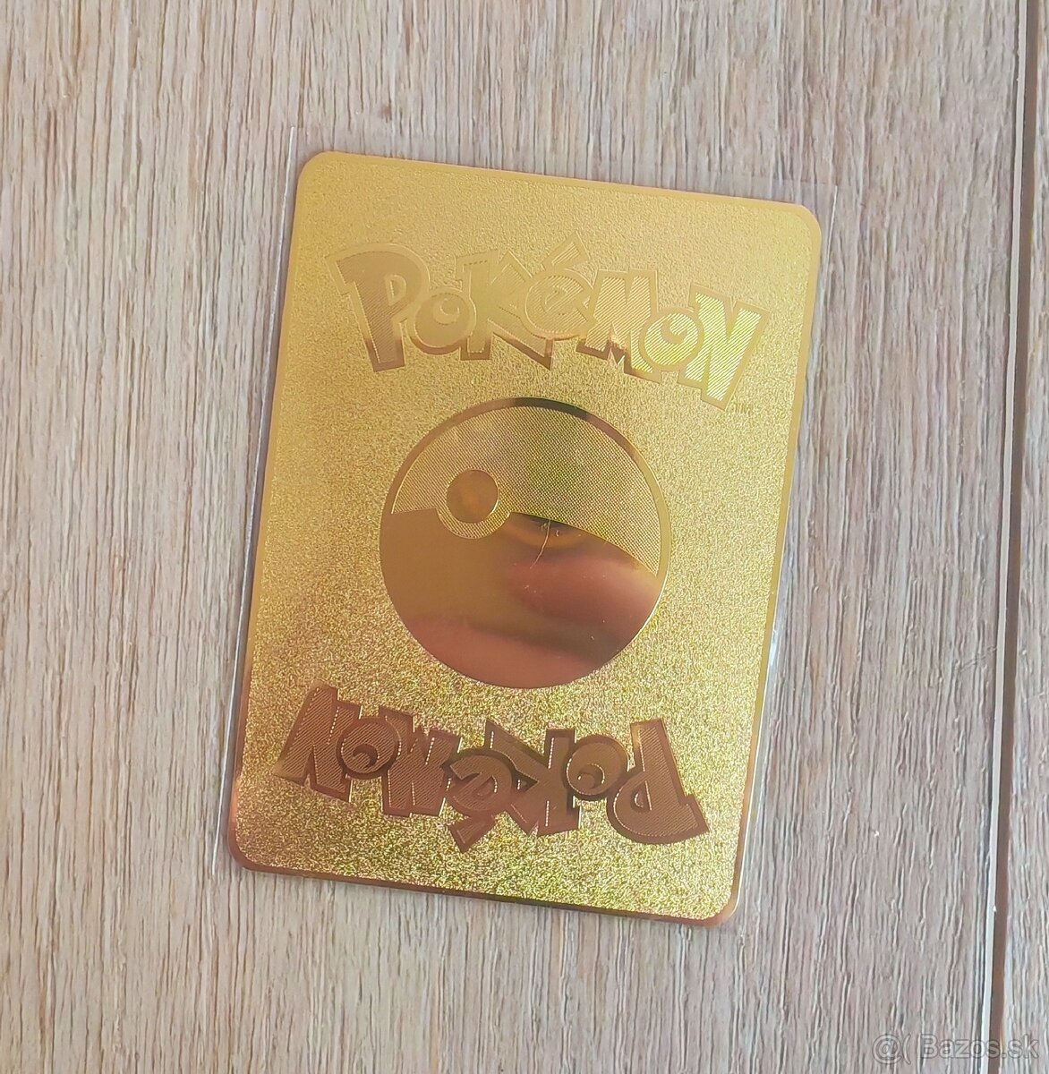 Zlaté kovové Pokémon karty - 3