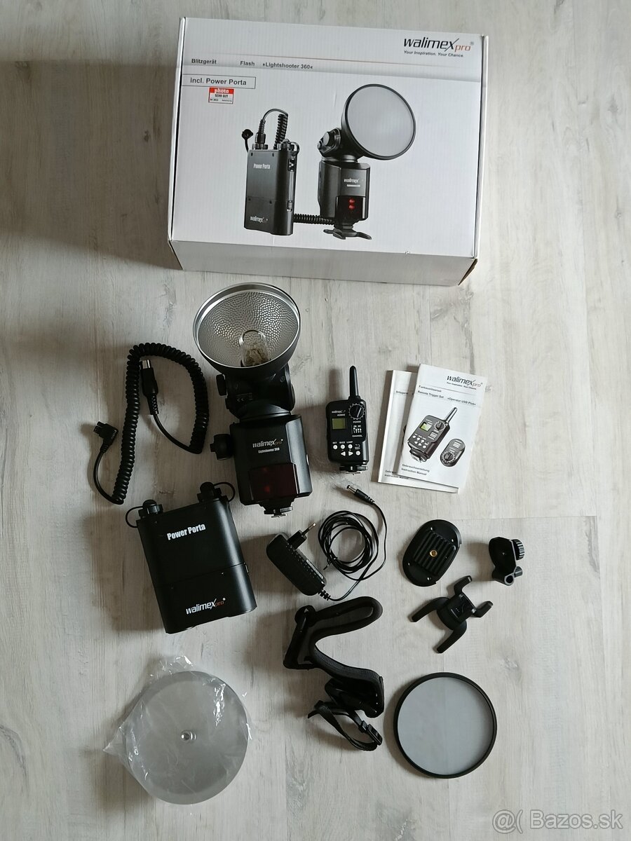 Fotografický štúdiový set (Walimex Pro Light Shooter 360) - 3