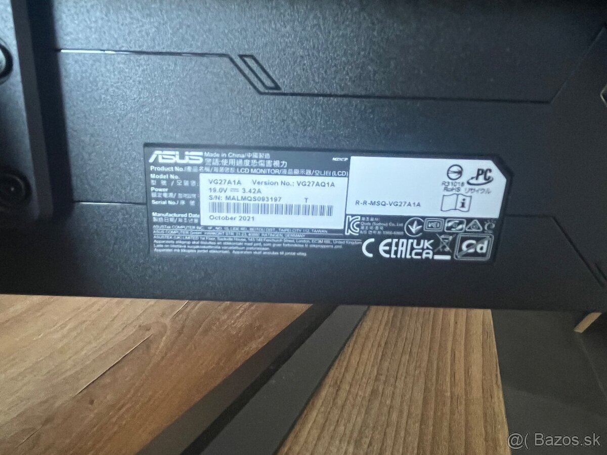 ASUS VG27A1A – 27" IPS - 3