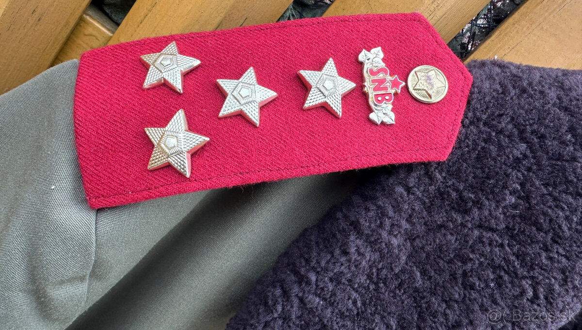 ZNB VB kožich výložky kpt. uniforma - 3