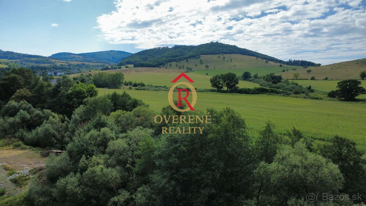 Na predaj veľký stavebný pozemok 15min do mesta Zvolen v obc - 3