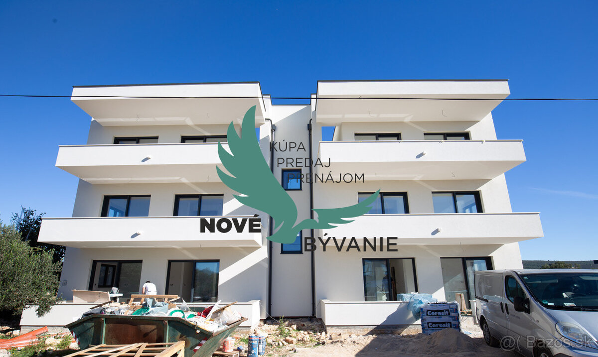 Chorvátsko - Sukošan Novostavba apartmánu len 250m od mora - 3