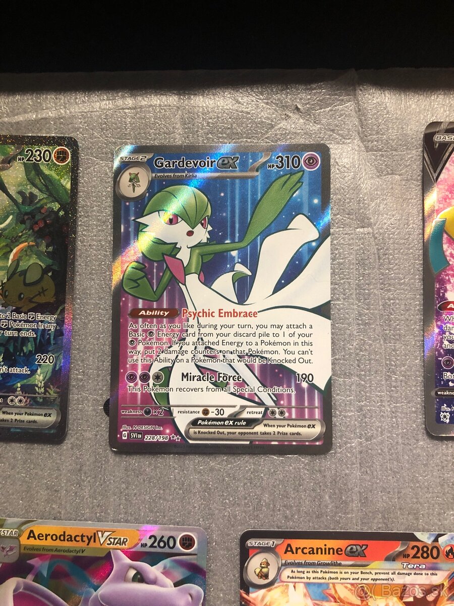 Výber vzácnych POKEMON kariet - 3