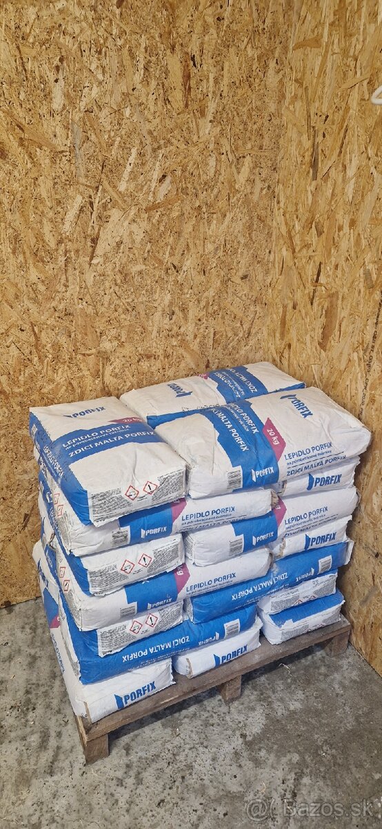 Porfix / porobeton / lepidlo - 3