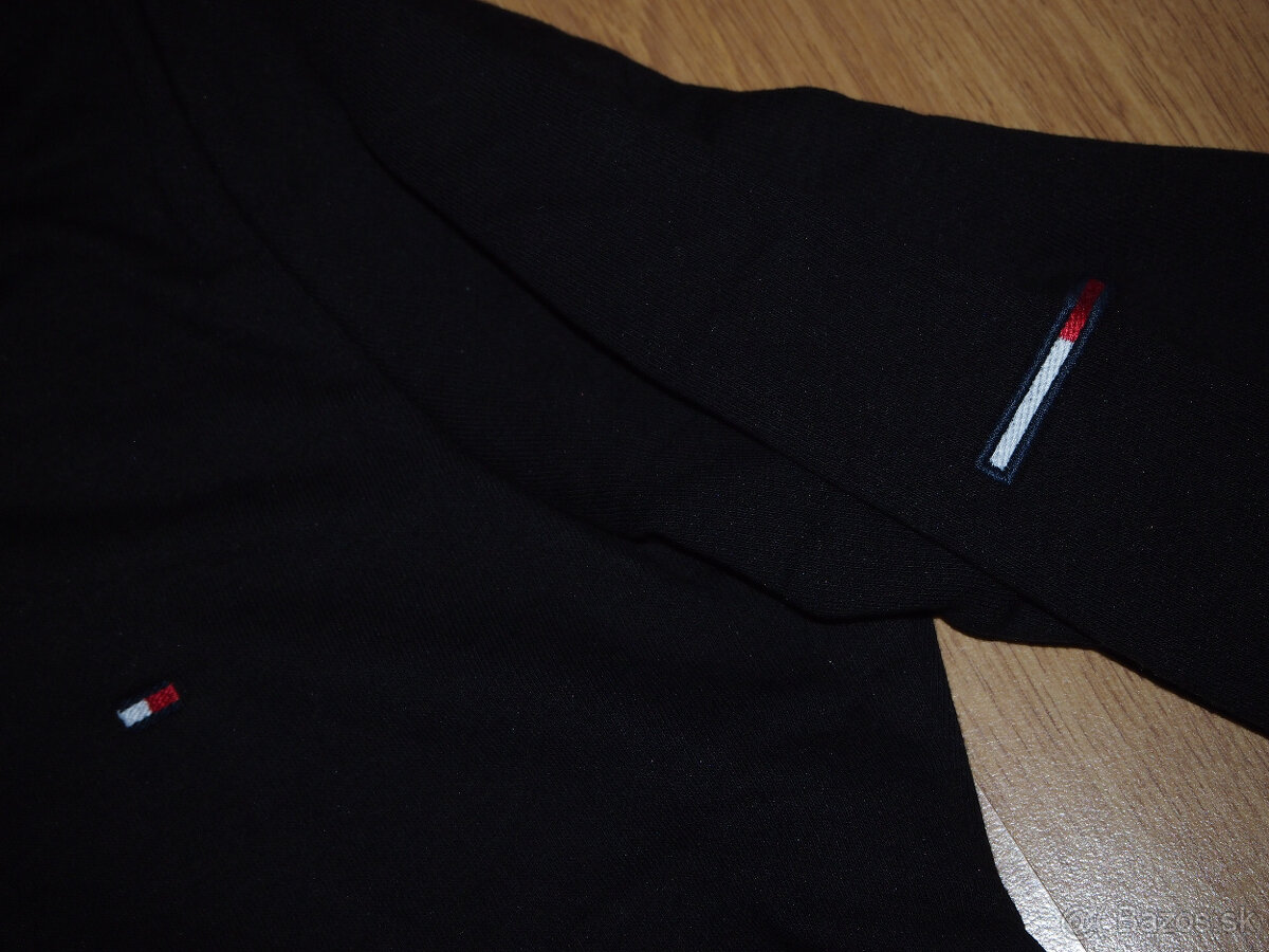 Tommy Hilfiger dámska mikina na zips čierna - 3