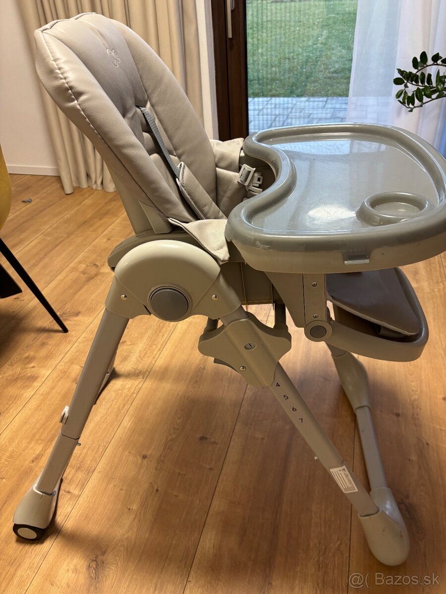 Stolička na jedenie Kinderkraft Yummy Grey - 3