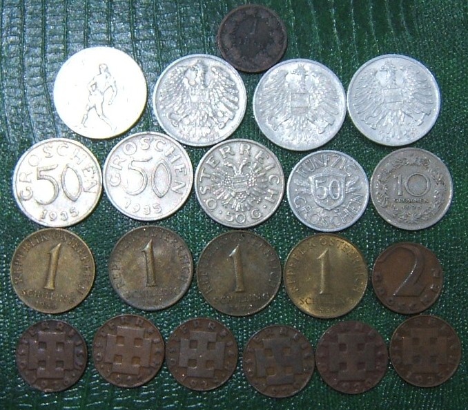 mince rakúsko uhorsko taliansko v.británia francúzsko a iné - 3