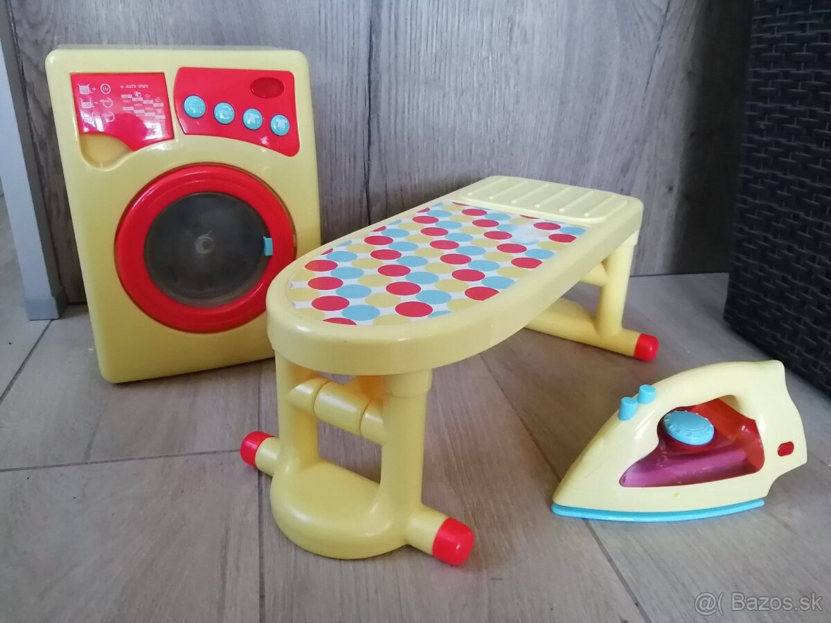 Žehlička, práčka, žehliaca doska - 3