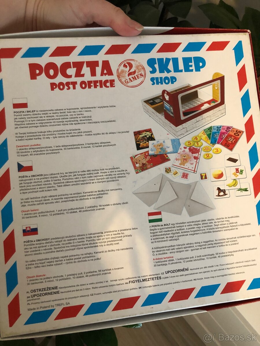 Posta a obchod spoločenská hra - 3