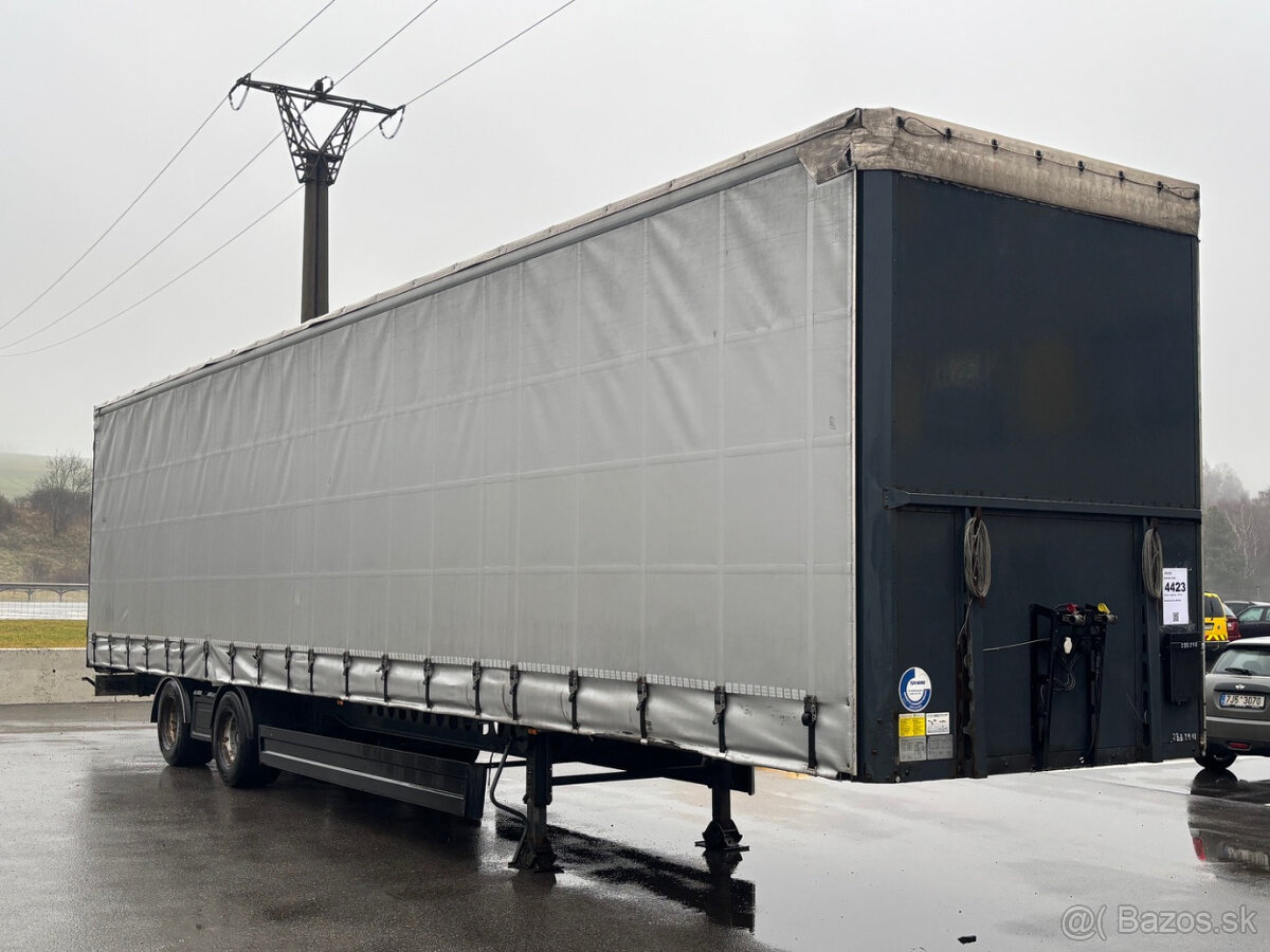 Prodám valníkový návěs BERGER SAPL20 low deck - 3