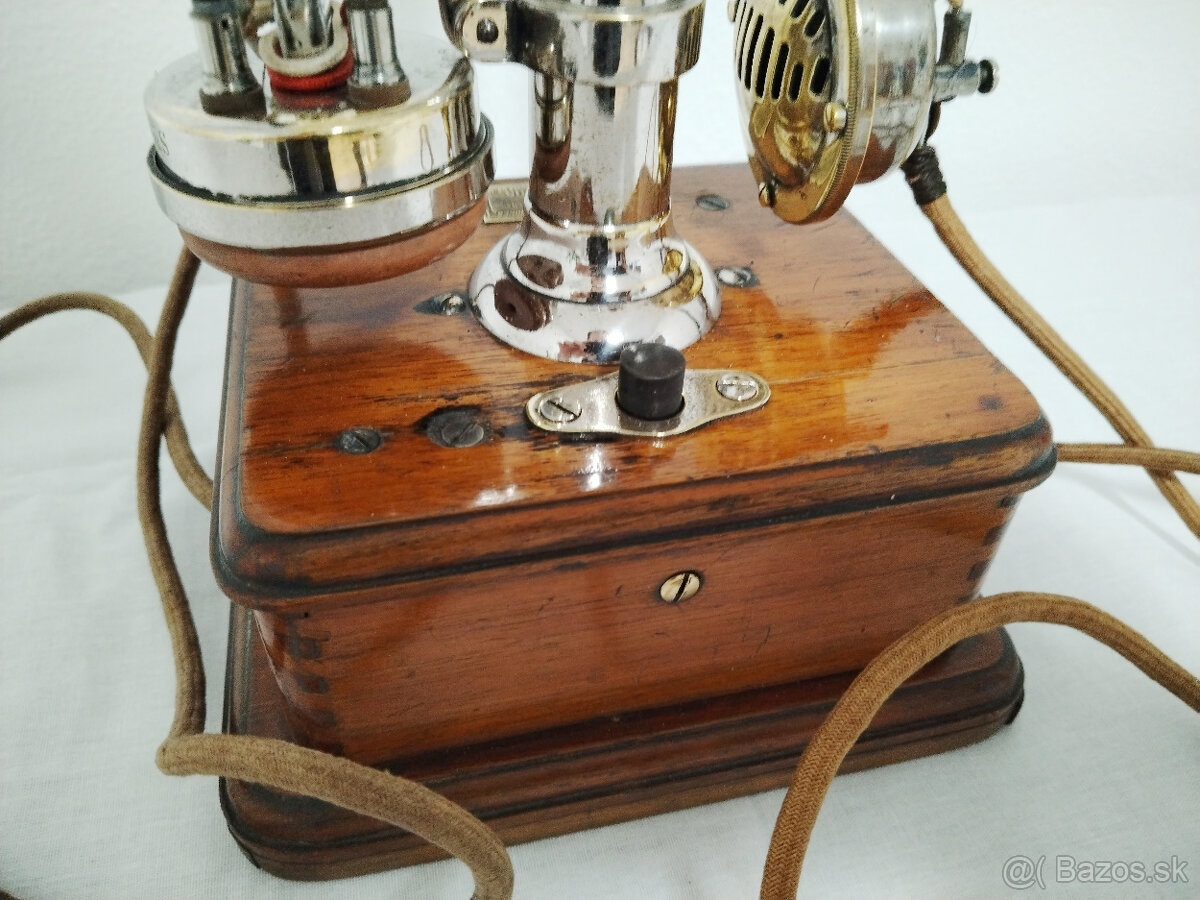 starožitný telefón Picart Lebas - 3