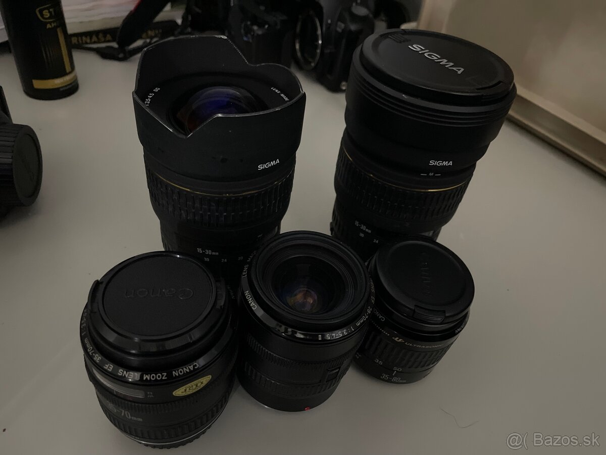 Predám objektívy Cannon Sigma - 3