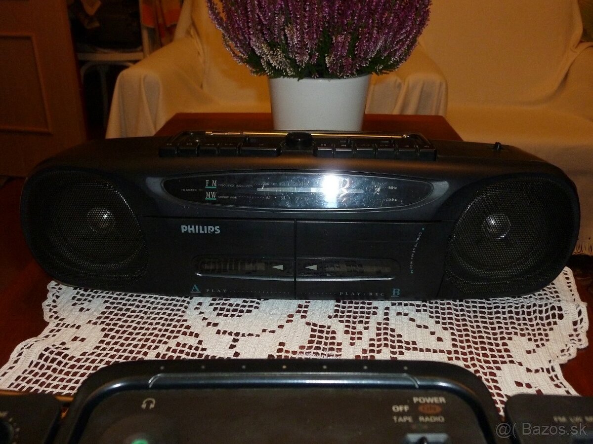 Predám rádiomagnetofóny Philips - 3