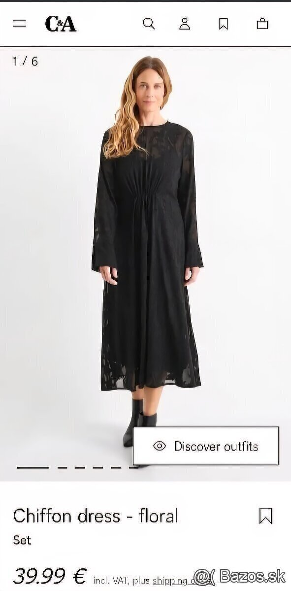 Spoločenské šaty veľ.36 a sukňa veľ.36 - 3