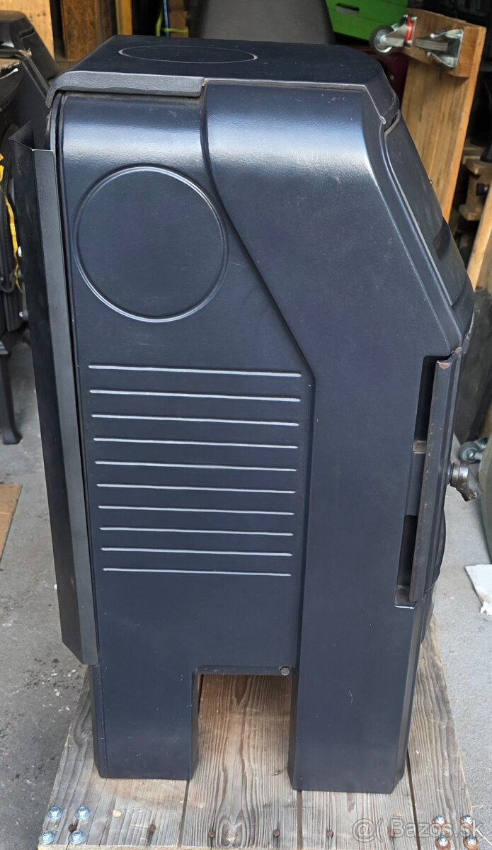 Liatinové kachle Jotul F 220 modročierný smalt - 3