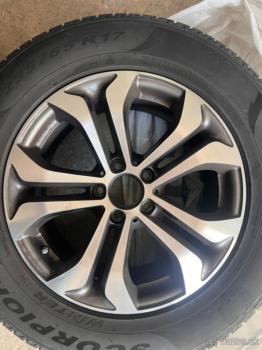 zimné kolesá - disky+pneu - R17 235/65/17 Pirelli - 3