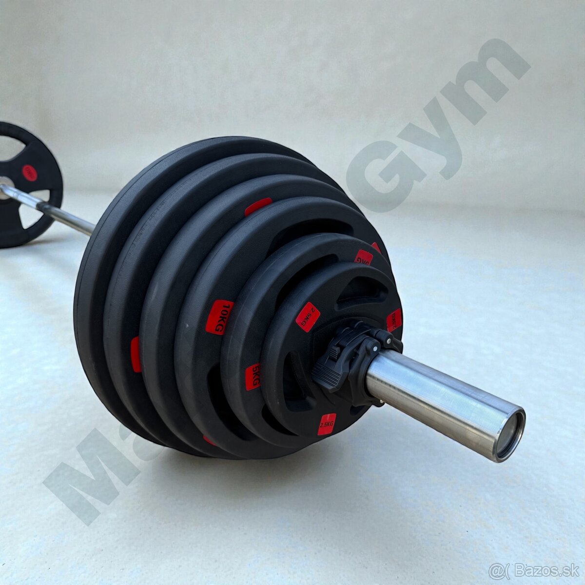 Zvýhodnený set - kotúče + tyč + objímky - 3