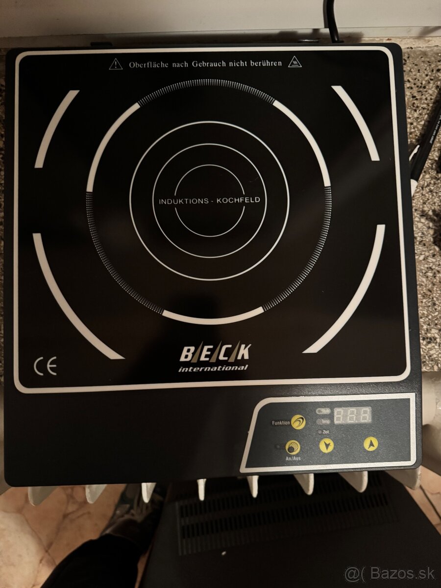 indukčná varná doska značky Beck International - 3