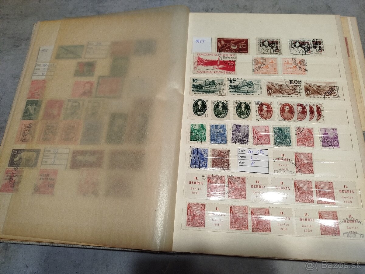 DDR - 4 albumy známok (r. 1949-1985) - 3