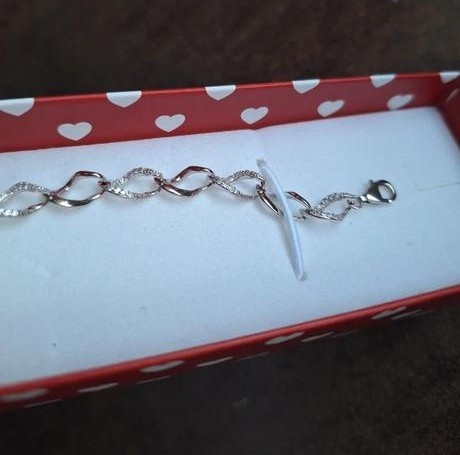 Strieborný náramok 925 - 3