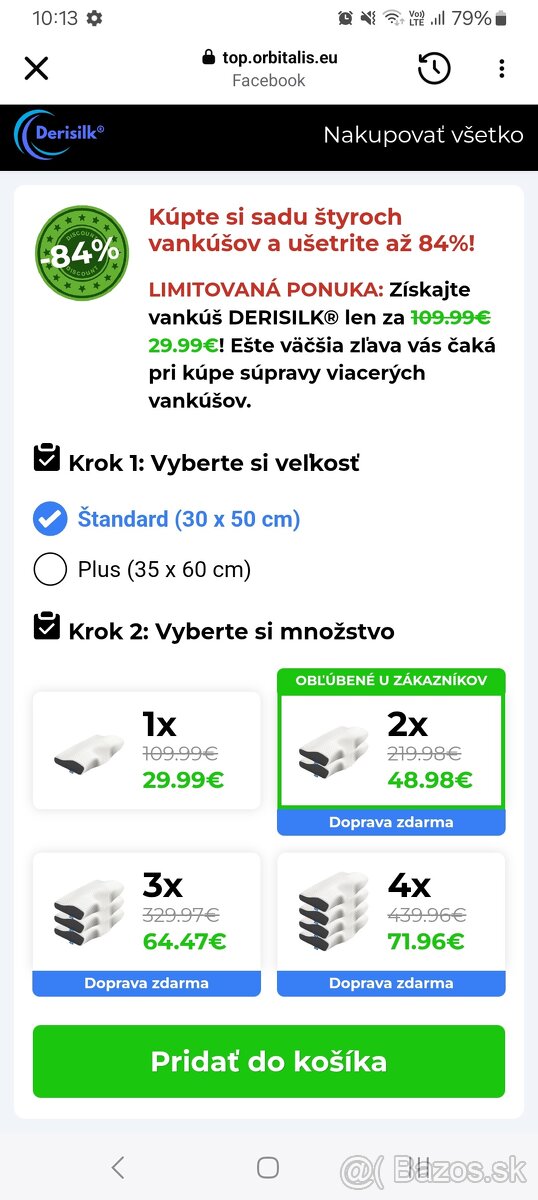 Anatomický vankúš - 3