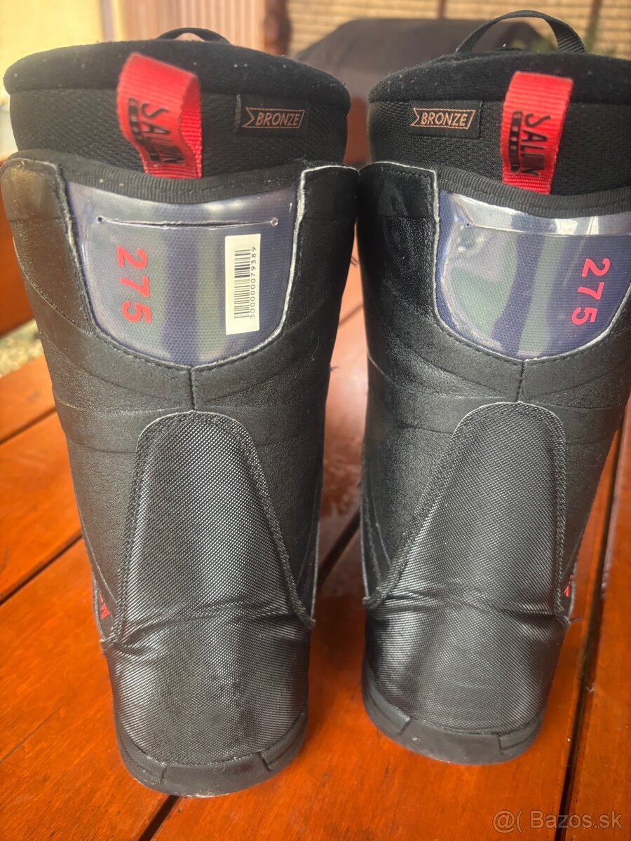 Predám snowboardovú obuv Salomon 27,5 - 3