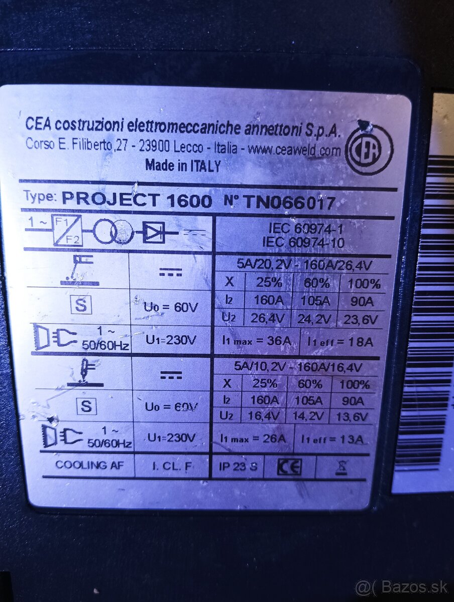 Zváračka Projekt 1600 - 3