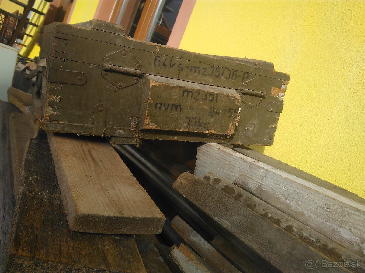 Bedňa na muníciu a pod. - 3