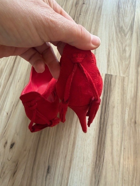 Červené lodičky DeeZee - nové - 3