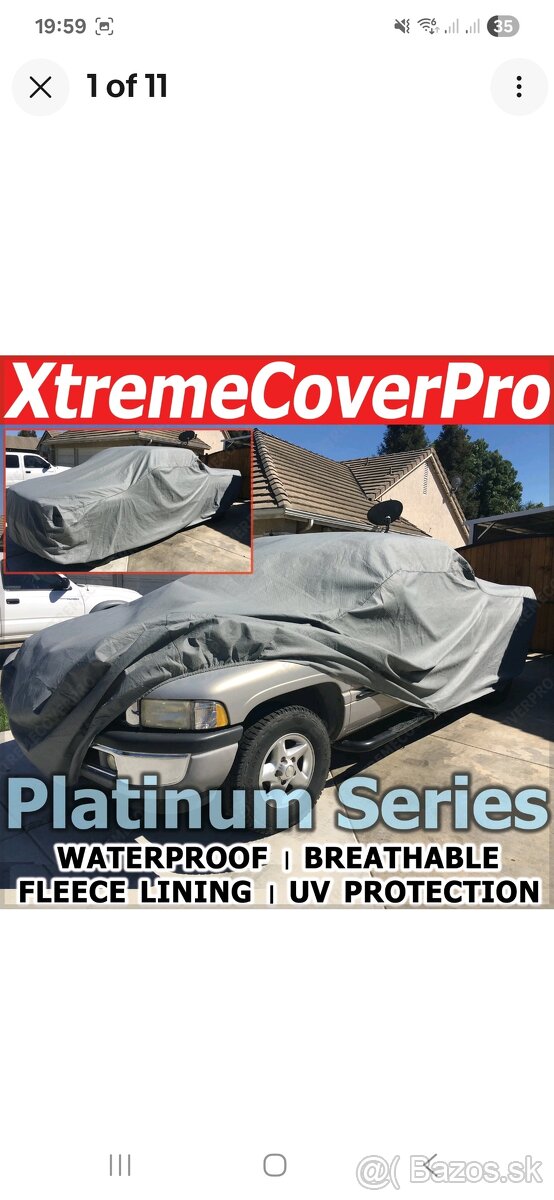 Krycia plachta dodge RAM - 3