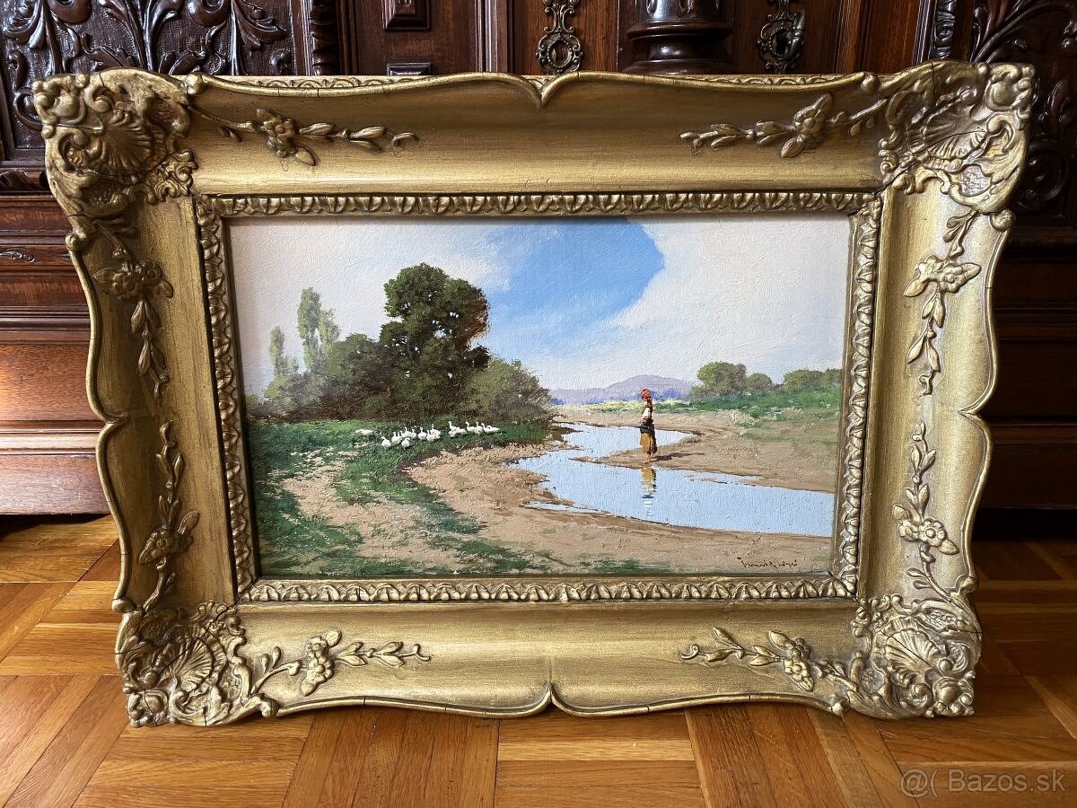 Predám obraz,olejomalbu od L.Neogrády - 3