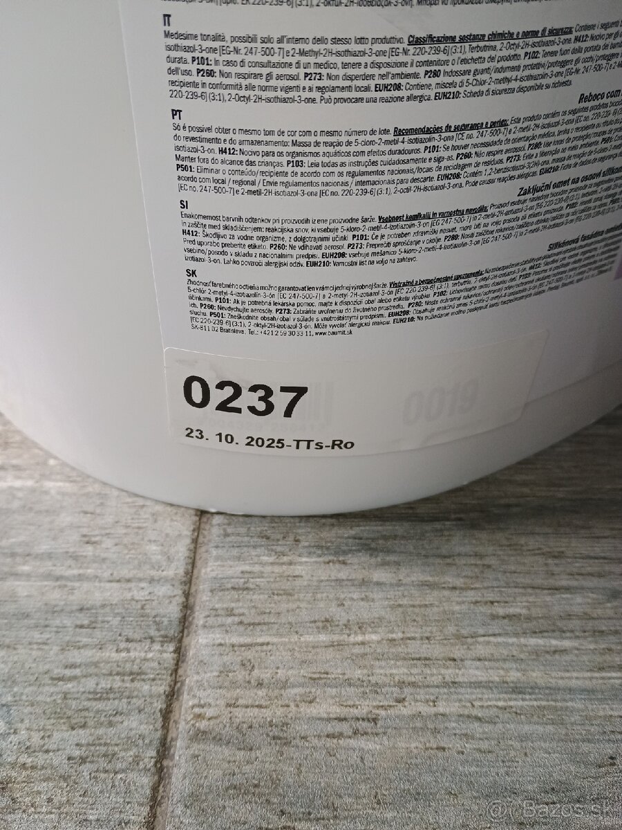 Fasádna omietka Baumit SilikonTop - 3