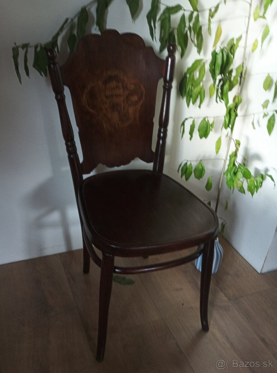 Starožitná židle Thonet, - 3