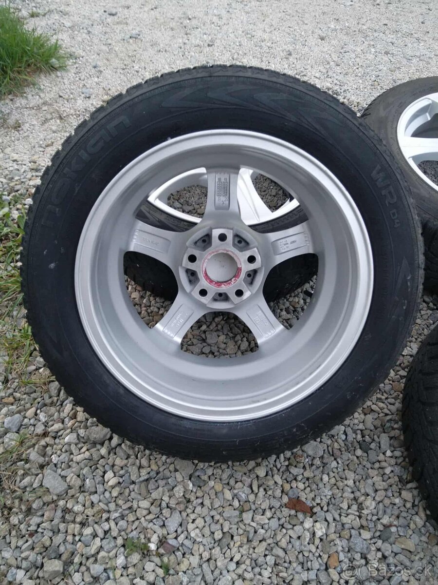 Alu 5 x 112 R 16 + zimné pneu NOKIAN. - 3