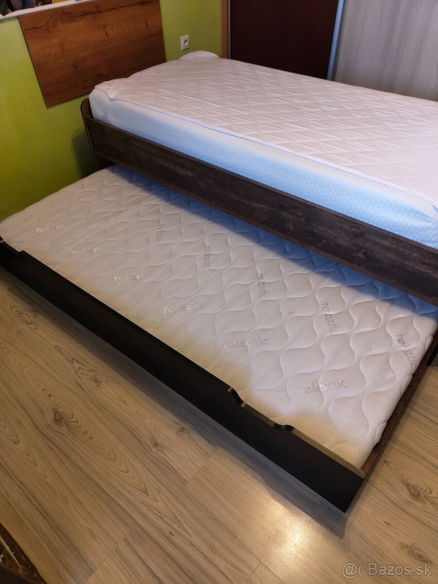 Rozkladacia postel s matracmi - 3