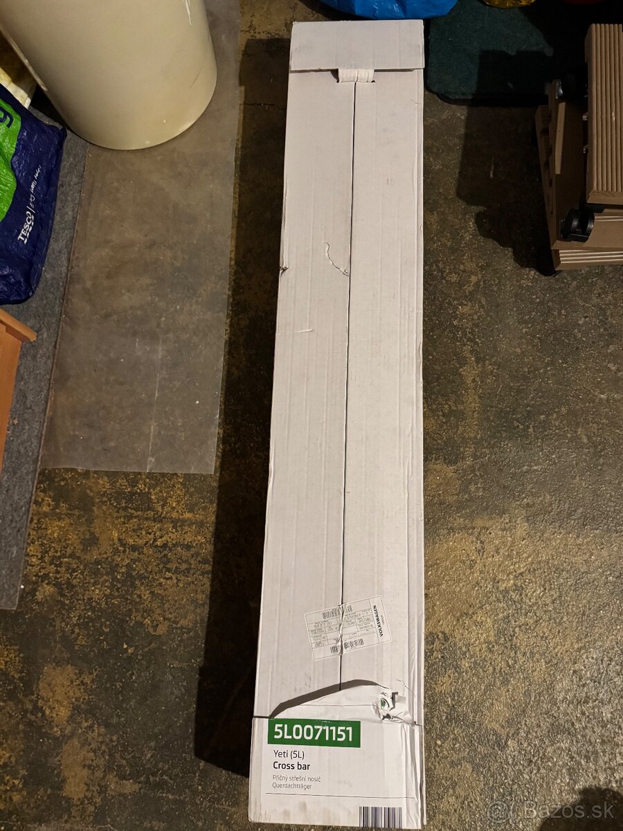 Originálne strešné nosiče Škoda Yeti (5L) – NOVÉ, nepoužité - 3