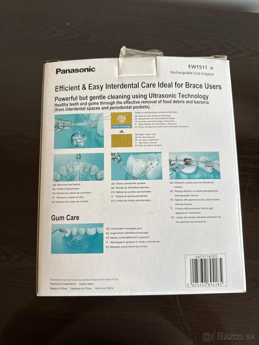 Zubná sprcha Panasonic DentaCare EW1511 - 3