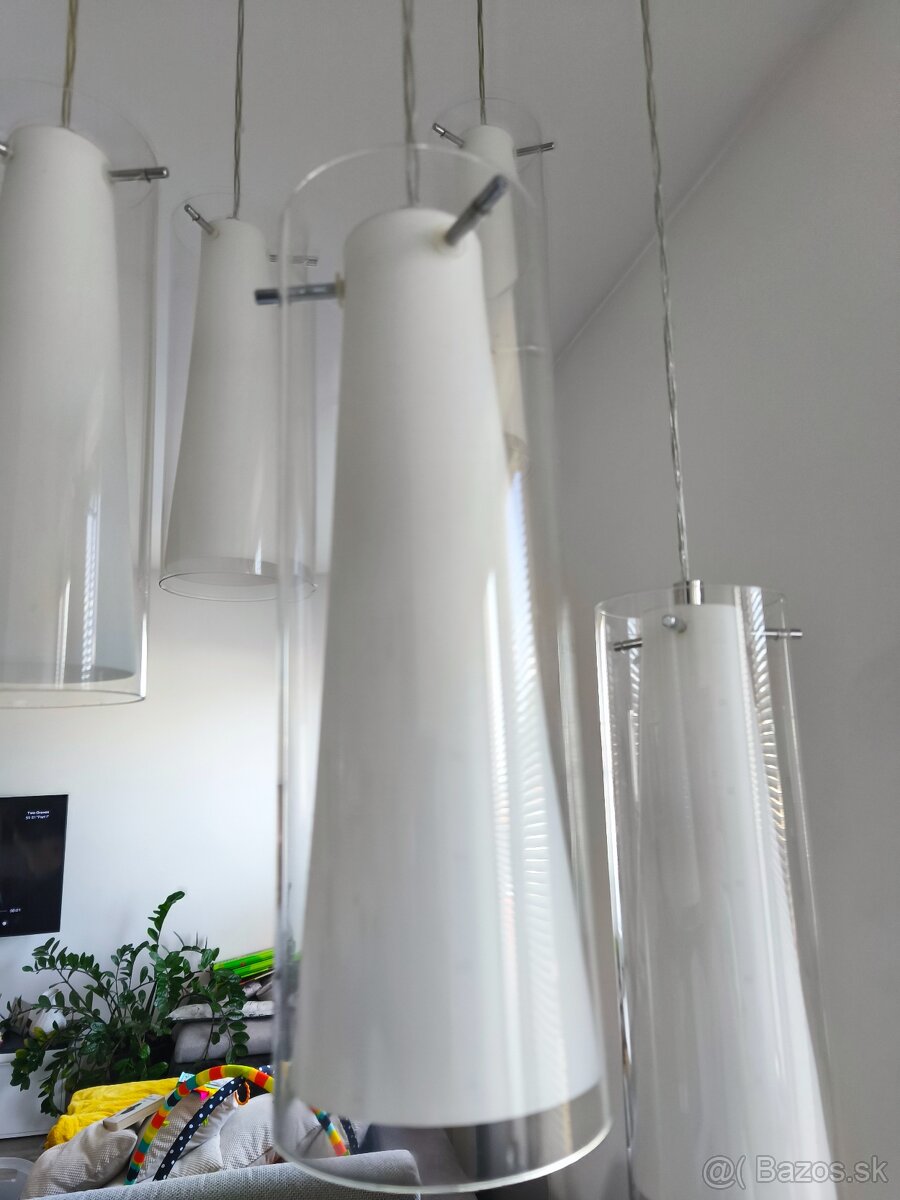 luxusný sklenený závesný luster EGLO - 3