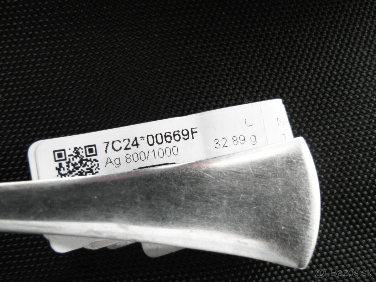 Stará vidlička striebro - 3