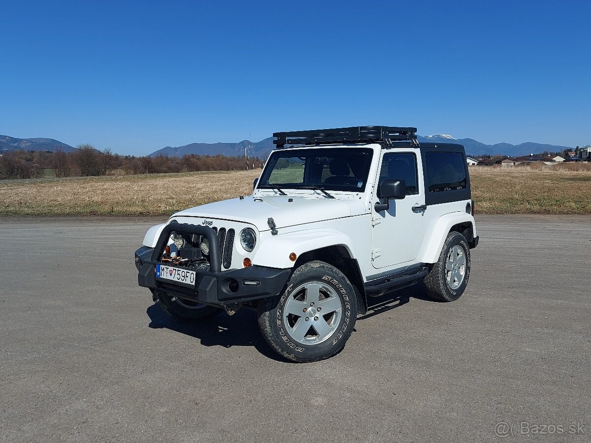 Jeep Wrangler Sahara JK 3,8 benzín V6 LPG, znížená cena