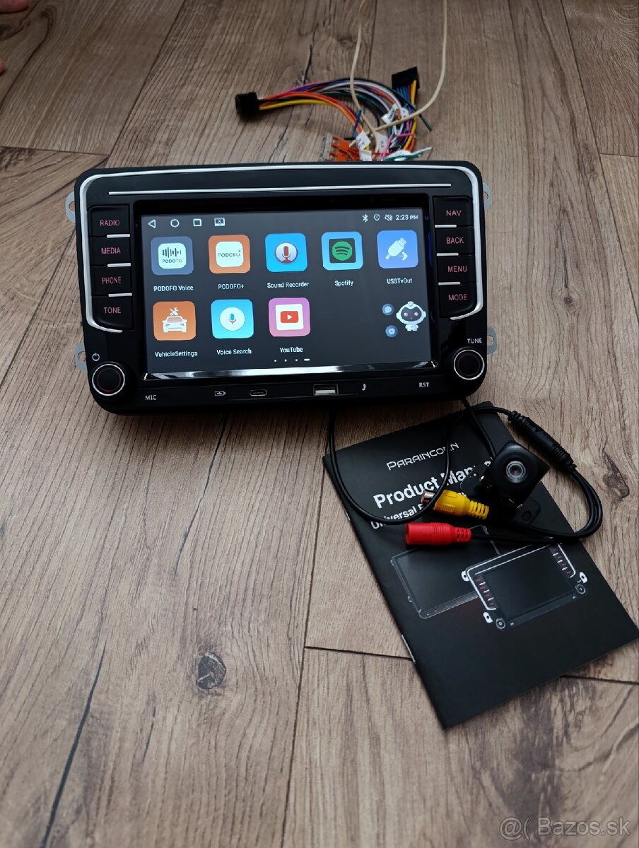 Auto Rádio 2Din Android 15 4gb64gb nové - 3