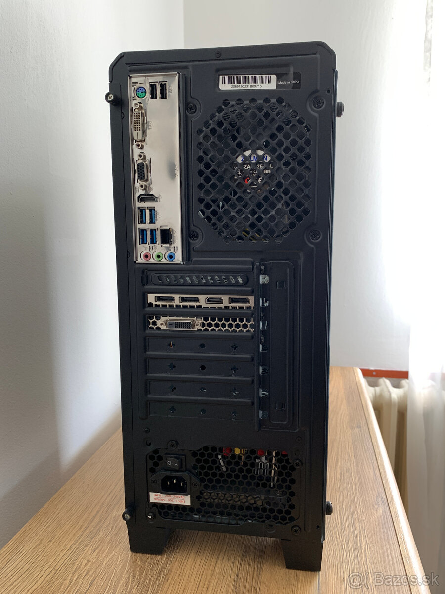 Herný počítač AMD Ryzen 5 2600 + GeForce GTX 1070 - 3