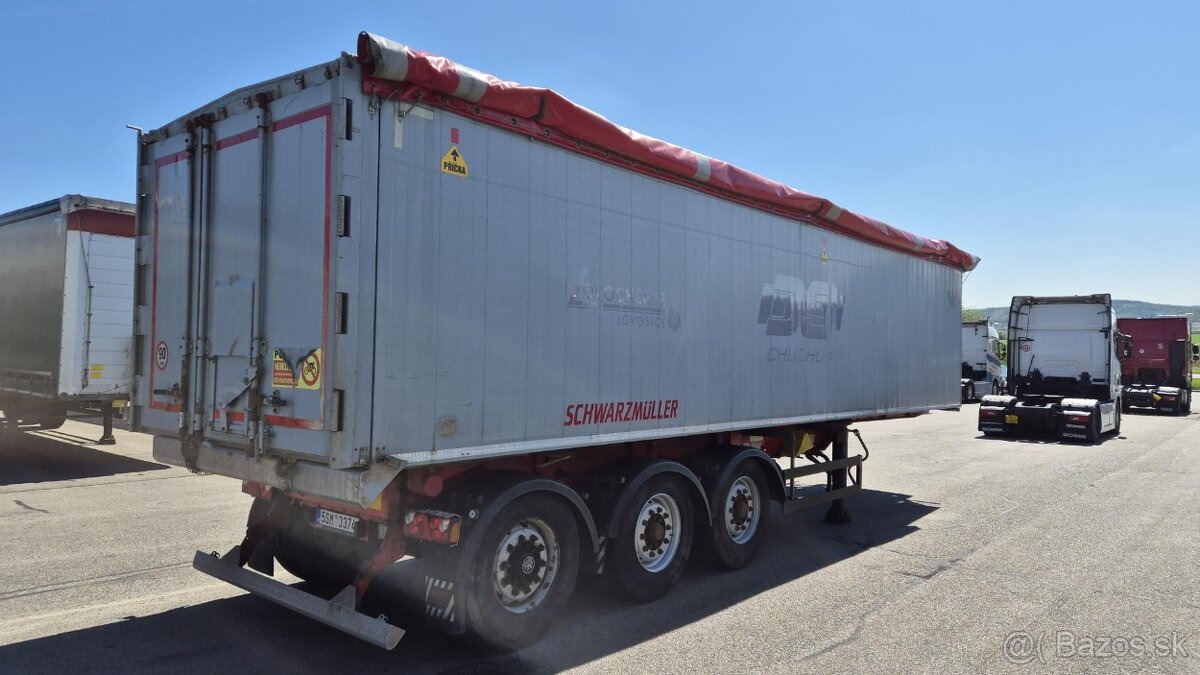 SCHWARZMÜLLER KIS 3/E - sklápěč 50 m3 - Fe / Al - 3