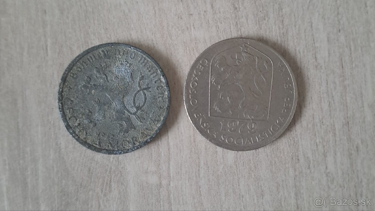 Mince rôzne ročníky cssr (slabšie stavy) - 3